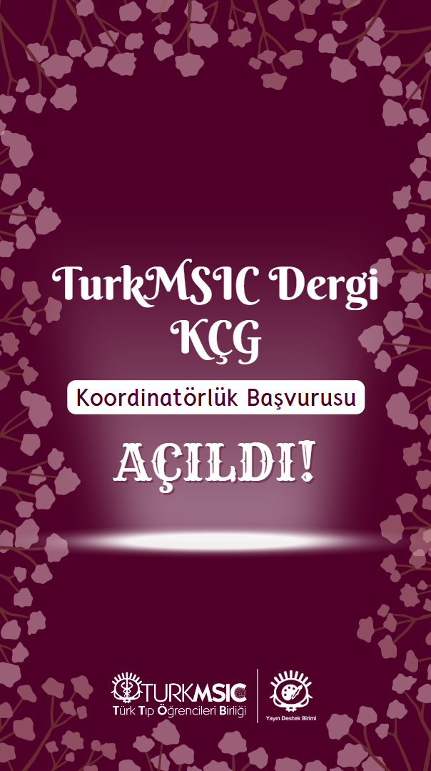 TurkMSIC Dergi KÇG Editörlük Başvuruları Açıldı!