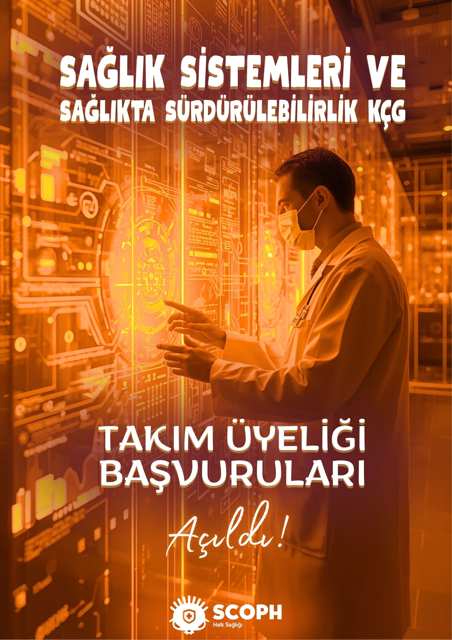 Değerli Türk Tıp Öğrencileri Birliği Gönüllüleri, Sağlık Sistemleri ve Sağlıkta Sürdürülebilirlik Küçük Çalışma Grubu Takım Üyeliği başvurularının açıldığını sizlerle paylaşmaktan büyük bir mutluluk duyuyoruz! Bu KÇG, sağlık sistemlerinin etkinliği ve sürdürülebilirliği üzerine çalışmalar yürüterek, tıp öğrencilerini sağlık politikaları konusunda bilinçlendirmeyi ve geleceğin sağlık profesyonellerini bu alanda donanımlı hale getirmeyi amaçlamaktadır. Dünyada uygulanan çeşitli sağlık sistemleri ve bu sistemlerin sürdürülebilirliğini etkileyen tüm bileşenler; birinci basamak hizmetlerin güçlendirilmesi, ilaç ve medikal malzemelere erişim, sağlık okuryazarlığı, evrensel sağlık kapsayıcılığı gibi başlıklar öncelikli çalışma alanlarımız arasında yer almaktadır. Takımımız; webinar serileri, sağlık politikası simülasyonları, saha etkinlikleri, anketler ve sağlık okuryazarlığı eğitimleri gibi çok yönlü faaliyetleri planlayarak yürütür. Ayrıca düzenli bülten yayınları, raporlar ve PR çalışmalarıyla hem gönüllülerimizin bilgi düzeyini artırmayı hem de Türk Tıp Öğrencileri Birliği’nin sağlık politikaları alanındaki sürdürülebilirliğini ve görünürlüğünü güçlendirmeyi hedefler. Üretilen çıktıların gönüllüler ve ilgili kurumlarla paylaşılması sayesinde, halk sağlığının politika yazmadaki gücü bir kez daha ortaya konacaktır. Sağlık Sistemleri ve Sağlıkta Sürdürülebilirlik KÇG hakkında daha detaylı bilgilerin yer aldığı öneri formuna buradan ulaşabilirsiniz. (Açık Bağlantı: https://drive.google.com/file/d/1ymEpmxFuietVZ93bDrph_dUzrTOl1Giv/view) Sağlık sistemlerinin işleyişini yakından tanımak, sürdürülebilir sağlık uygulamaları konusunda bilgi sahibi olmak ve politika geliştirme süreçlerine katkı sunmak istersen, başvurunu sabırsızlıkla bekliyoruz! Koordinatör: Sıla Kalaycı  Koruyucu Hekimlik Aşkıyla,  2025–2026 Dönemi Ulusal Halk Sağlığı Takımı